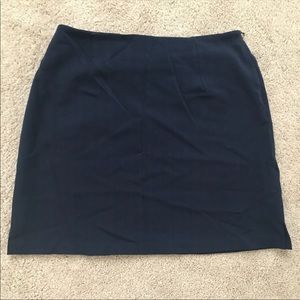 Blue high waisted skirt!